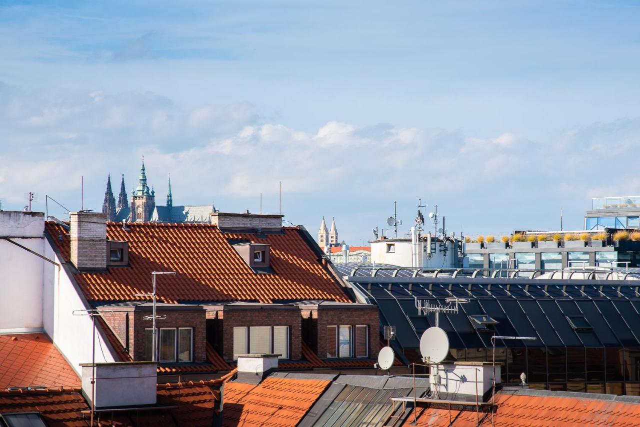 Castle View Apartment Prag Exterior foto